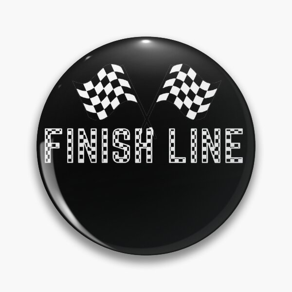 Item preview, finish line text design designed and sold by nasani.