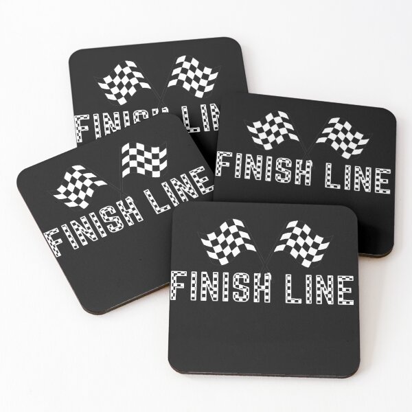 Item preview, finish line text design designed and sold by nasani.