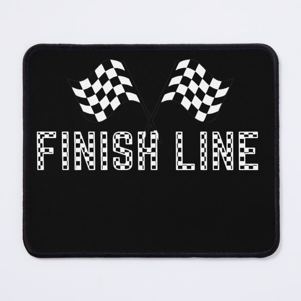 Item preview, finish line text design designed and sold by nasani.