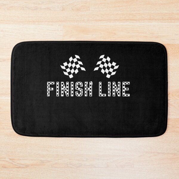 Item preview, finish line text design designed and sold by nasani.