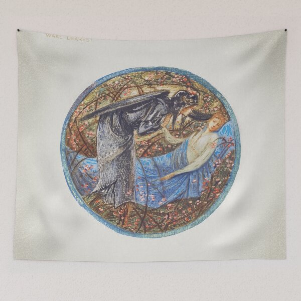 Item preview, Wake Dearest Sir Edward Burne Jones painting designed and sold by UsedToBeStatue.