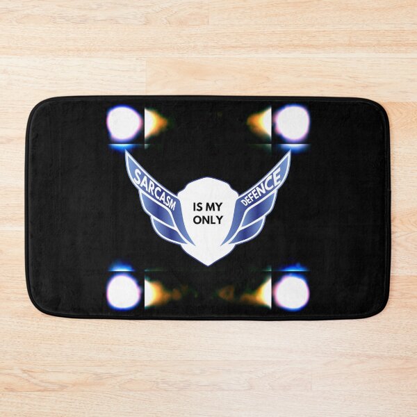 Item preview, psychadelic shield of sarcasm - Sarcasm Is My Only Defence designed and sold by UnseenCreations.