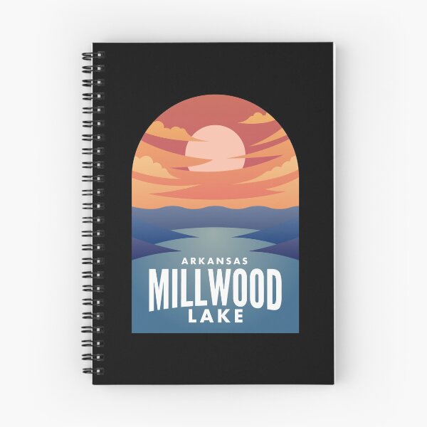 Item preview, Millwood Lake AR Retro Sunset designed and sold by HalpinDesign.