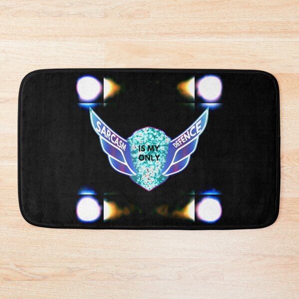 Item preview, psychadelic shield of sarcasm - Sarcasm Is My Only Defence designed and sold by UnseenCreations.