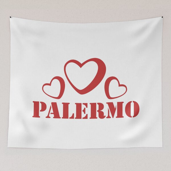 Item preview, Money Heist Palermo Love Red Text designed and sold by Design-Maniya.