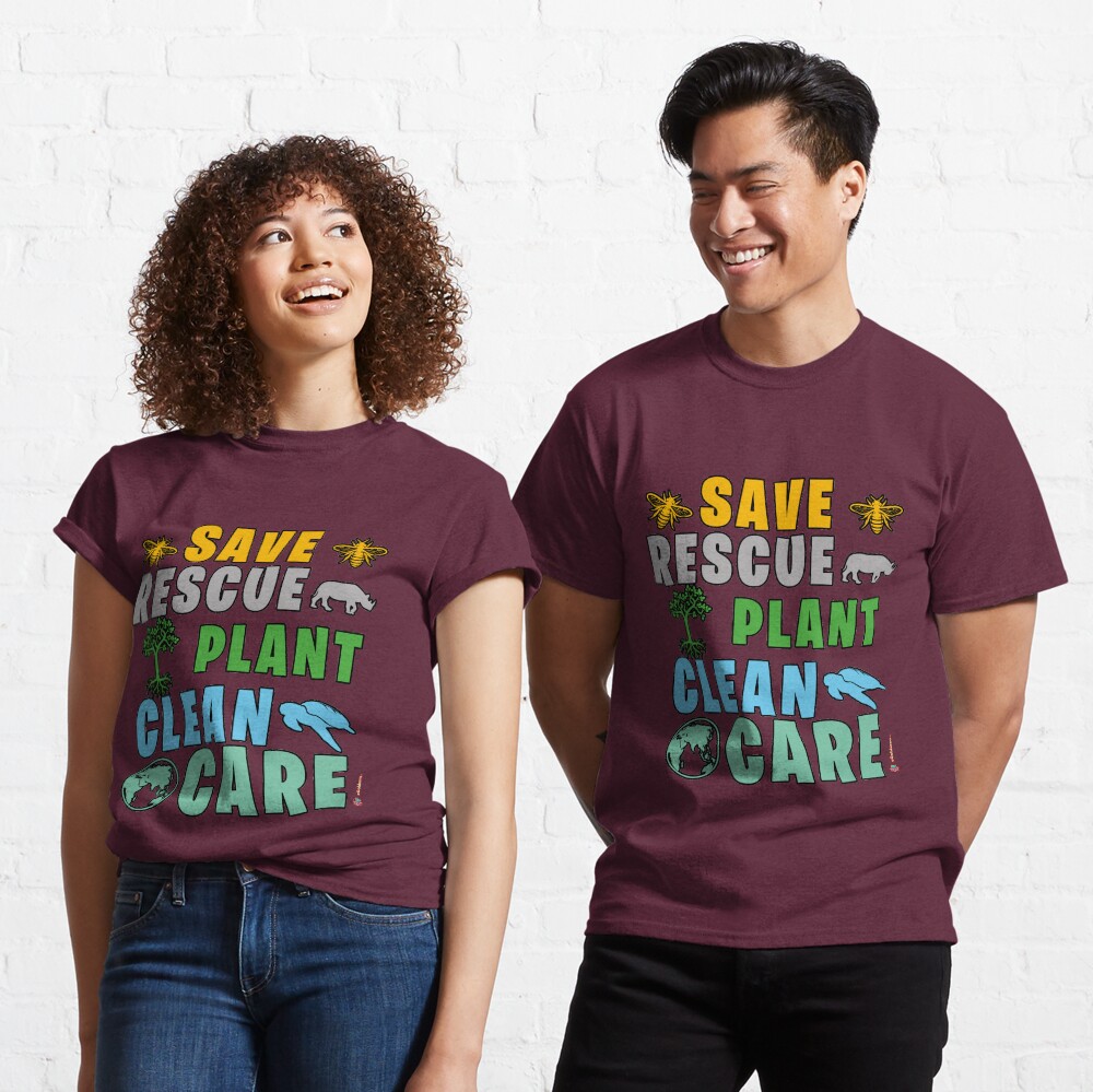 Equipo ambientalista Camiseta clásica