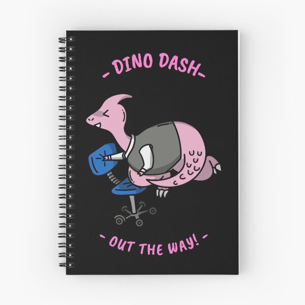 Item preview, DINO DASH - OUT THE WAY! (SILLY DINOSAUR RIDE CARTOON)  designed and sold by TheUrbanDreamer.