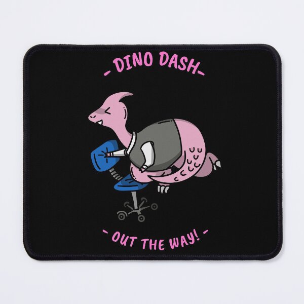 Item preview, DINO DASH - OUT THE WAY! (SILLY DINOSAUR RIDE CARTOON) designed and sold by TheUrbanDreamer.