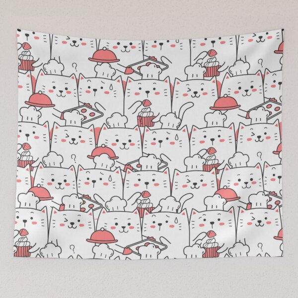 Item preview, Meow Chef designed and sold by kawaiistudio.