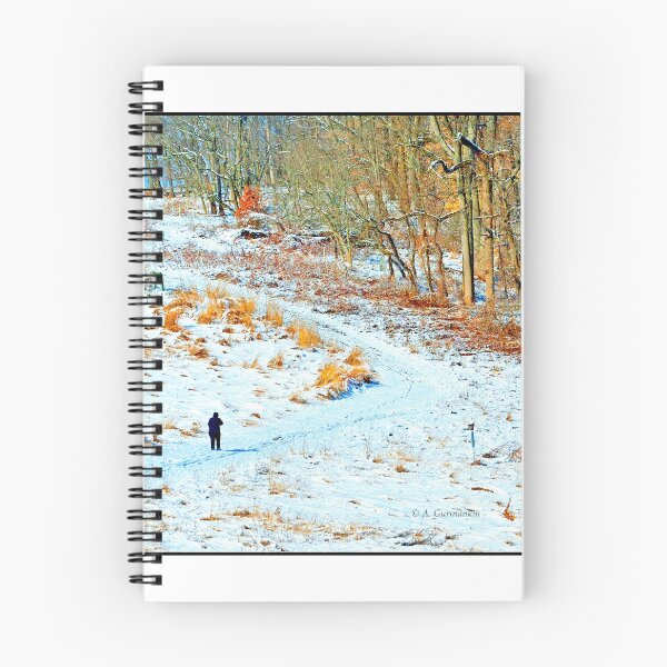 Item preview, Walking in a Snow-covered Meadow designed and sold by AMacGPhilly.