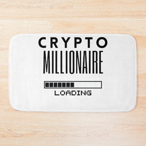 Item preview, Crypto Millionaire Motivational designed and sold by H3arthack3r.