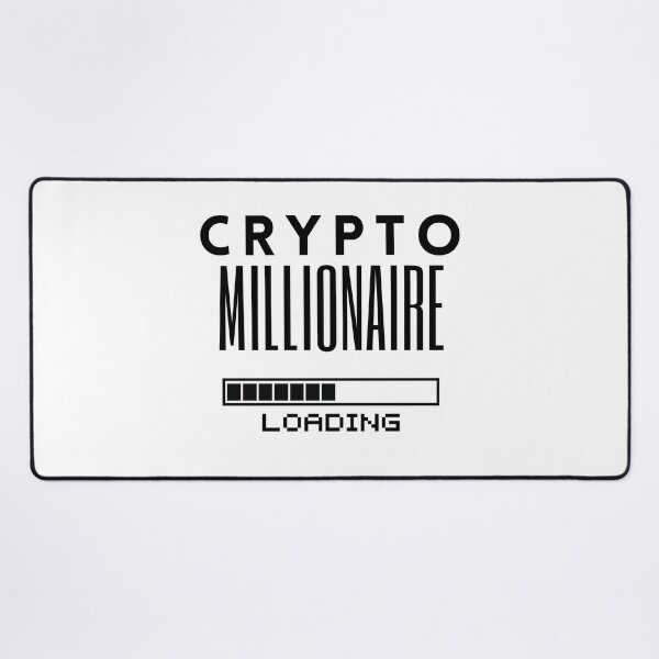 Item preview, Crypto Millionaire Motivational designed and sold by H3arthack3r.