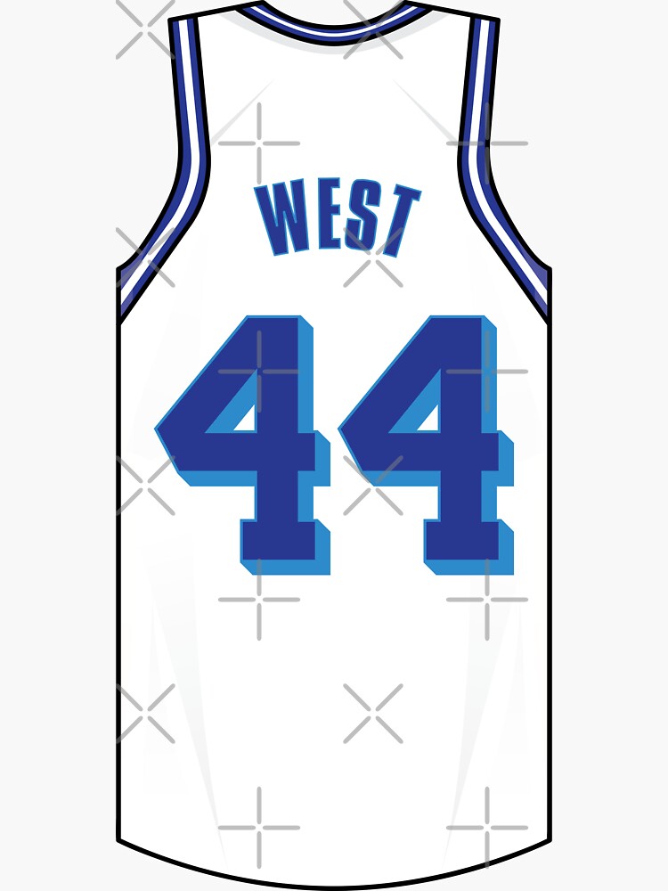 Lebron James Jersey Sticker for Sale by WalkDesigns