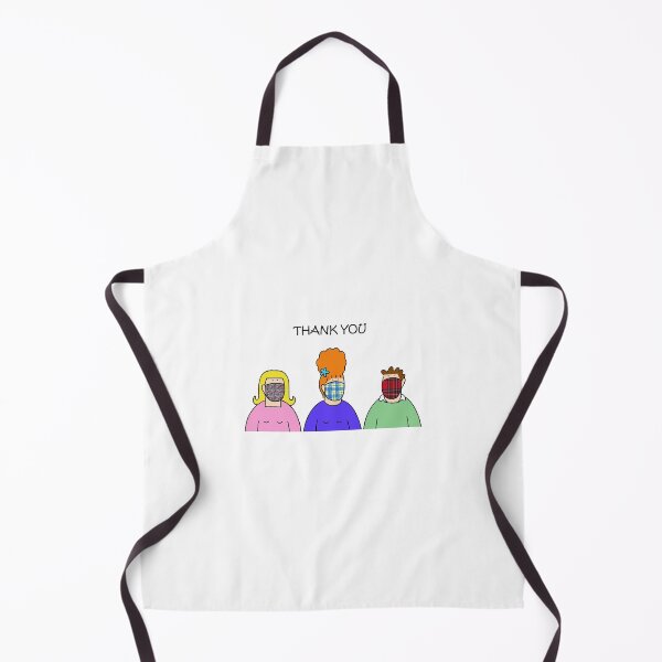 Item preview, Covid 19 Thank you for the Face Masks Cartoon Group designed and sold by KateTaylor.