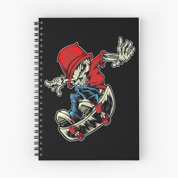 Item preview, Skull Art  Digital Style Bone Skate Skull designed and sold by AEGMEDIA.