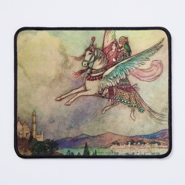 Item preview, Folkates From Bengali by Warwick Goble designed and sold by ArtHistoryLover.