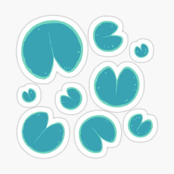 Item preview, Lily pad - Cute blue nenuphar  designed and sold by Mauricio Fonseca.