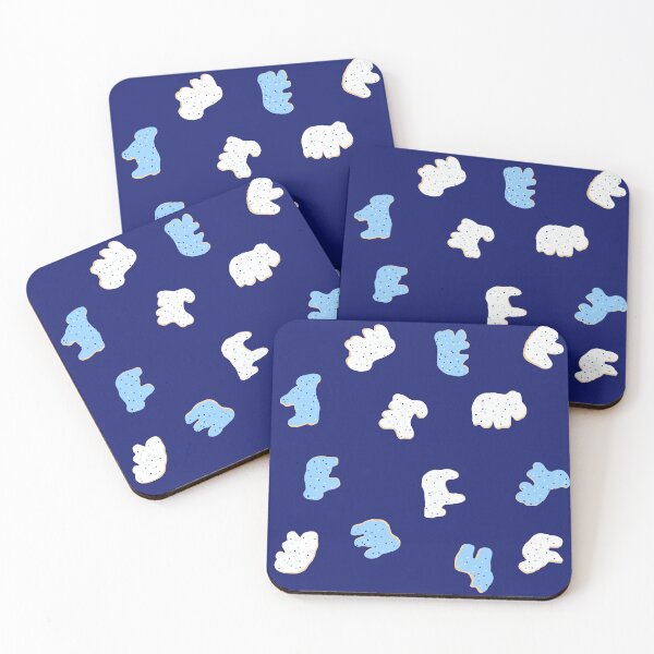 Item preview, Blue Frosted Animal Crackers designed and sold by orrange.