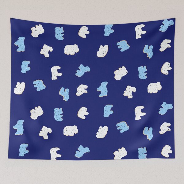 Item preview, Blue Frosted Animal Crackers designed and sold by orrange.