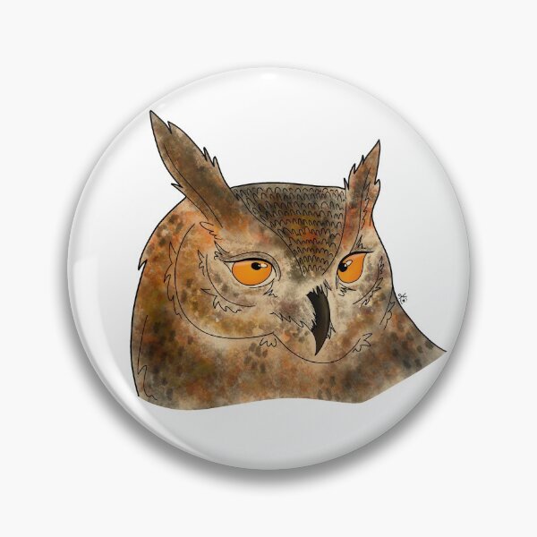 Item preview, Eagle Owl designed and sold by KittenBiker.