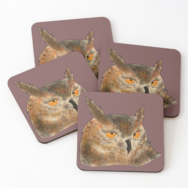 Item preview, Eagle Owl designed and sold by KittenBiker.