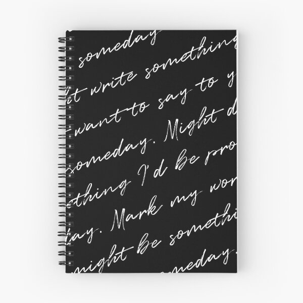 Item preview, Tegan & Sara - Someday Lyrics (Black Version) designed and sold by Nineteencallme.