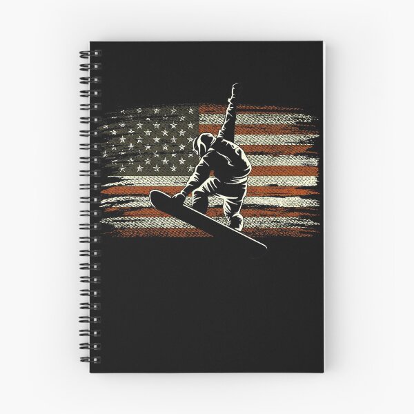 Item preview, Snowboarding American Flag For Snowboarder Skiing Snowboard designed and sold by tincho86tb.