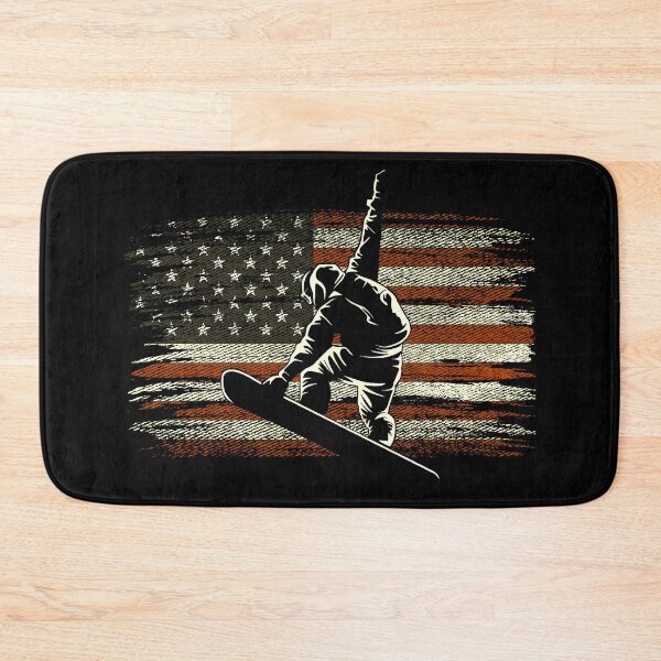 Item preview, Snowboarding American Flag For Snowboarder Skiing Snowboard designed and sold by tincho86tb.