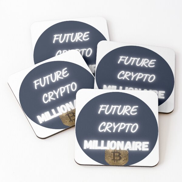 Item preview, FUTURE CRYPTO MILLIONAIRE designed and sold by Highhocreations.