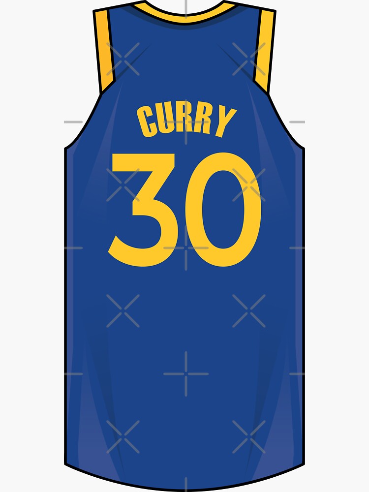 Steph Curry Jersey Poster for Sale by WalkDesigns