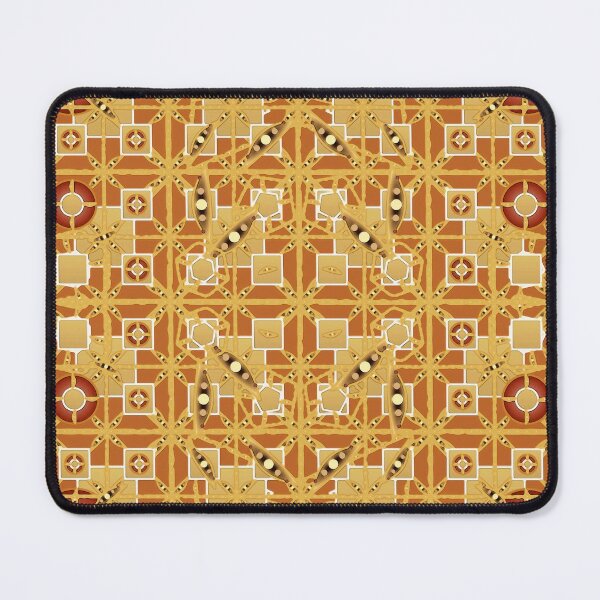 Item preview, Tribal Batik, Amber, Gold and Brown designed and sold by Marymarice.