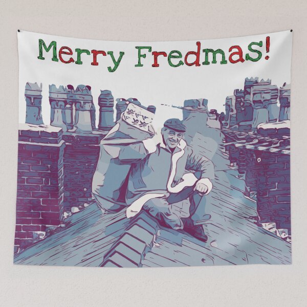 Item preview, Fred Dibnah: Merry Fredmas designed and sold by TrashPandaUK.
