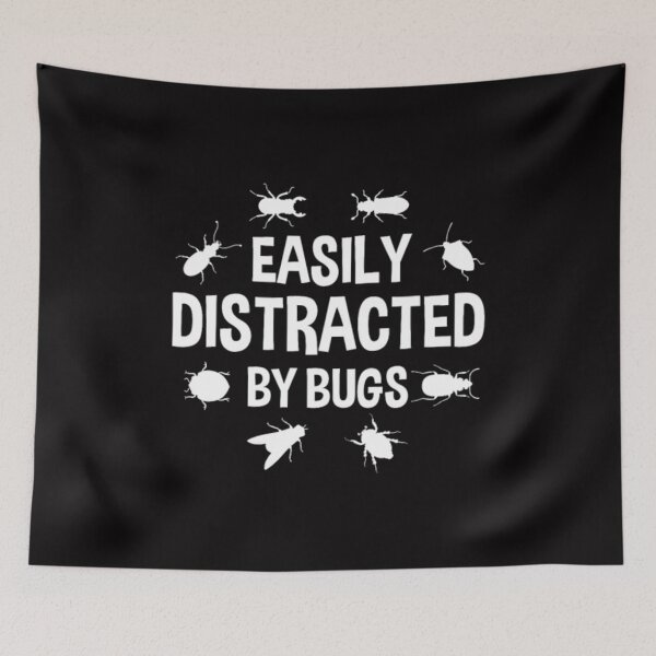 Item preview, Easily Distracted By Bugs designed and sold by Zyphrost ★★★★★ (✔).