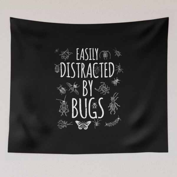 Item preview, Easily Distracted By Bugs designed and sold by Zyphrost ★★★★★ (✔).