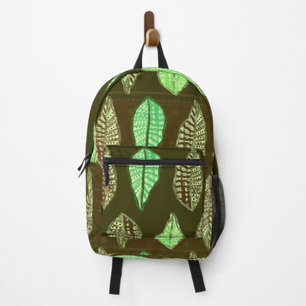 Item preview, Polynesian Tropical Leaves Pattern designed and sold by sunnthreads.