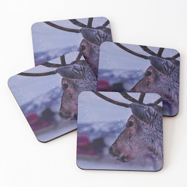 Item preview, Christmas Winter Reindeer Composite designed and sold by theartsycamper.