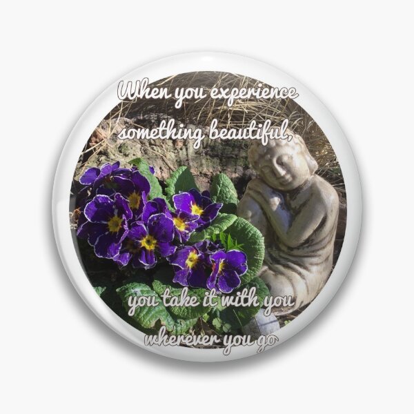 Item preview, Buddha — when you experience something beautiful … designed and sold by Fi Maddison.