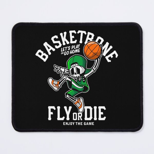 Item preview, Skull Art  Digital Style Basket Bone Skull Fly Or Die designed and sold by AEGMEDIA.