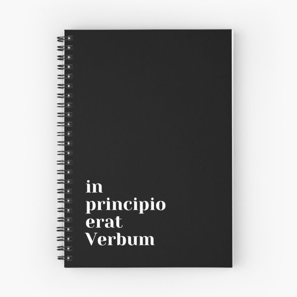 Item preview, in principio erat verbum bible john chapter 1 latin designed and sold by natalisdesign.