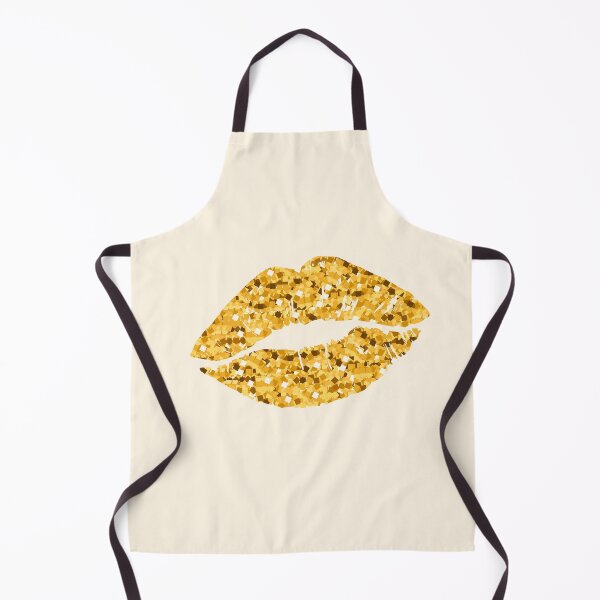 Item preview, Gold Lips Pop Art designed and sold by newburyboutique.
