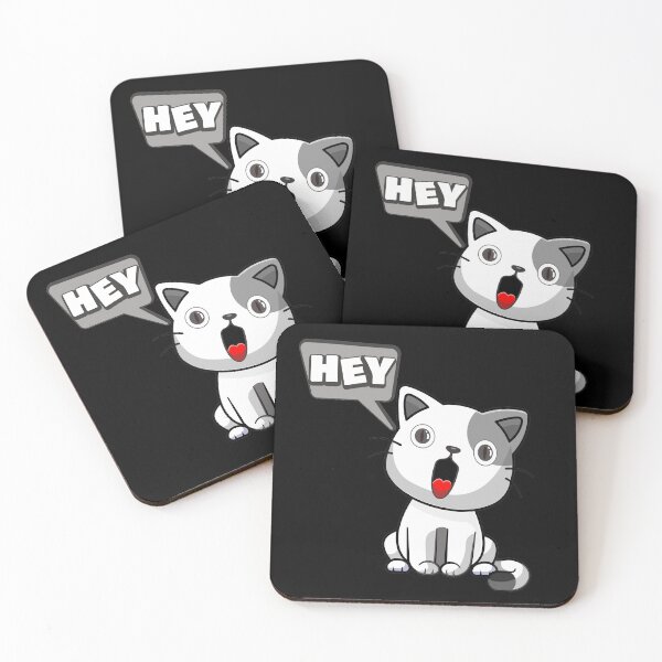 Item preview, Cat sayes hey designed and sold by Designer-amjed.