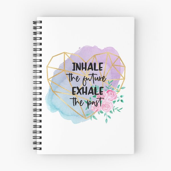 Item preview, Inhale the future exhale the past. Motivational quote,  Inspirational saying designed and sold by Katine-Art.