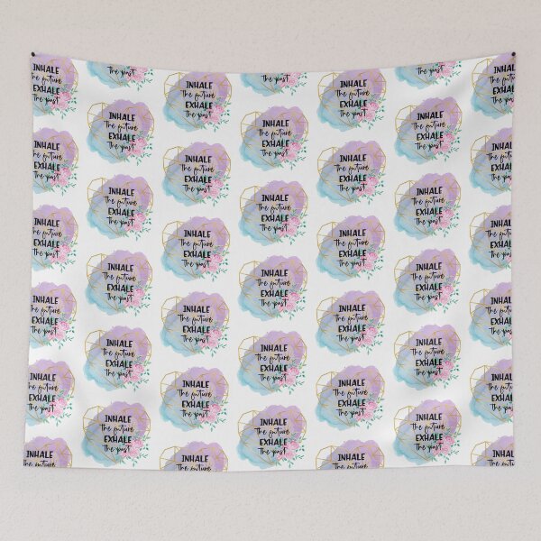 Item preview, Inhale the future exhale the past. Motivational quote,  Inspirational saying designed and sold by Katine-Art.