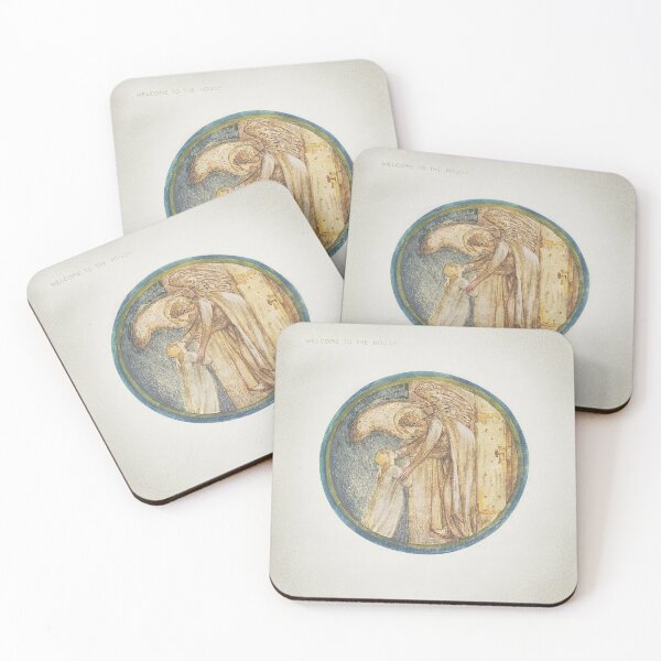 Item preview, Welcome To The House Sir Edward Burne Jones painting designed and sold by UsedToBeStatue.