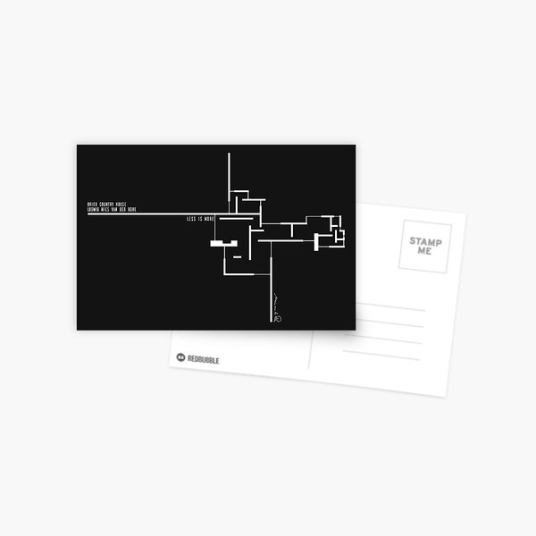 Item preview,  Mies van der Rohe's Brick Country House designed and sold by Mashz.
