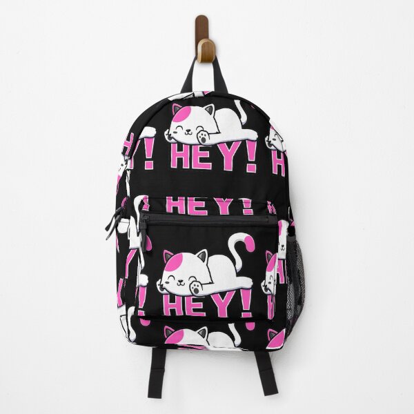Item preview, Cute pink cat, Pink cat sayes hey designed and sold by Designer-amjed.