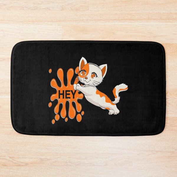 Item preview, Crazy cat, Orange cat sayes hey designed and sold by Designer-amjed.