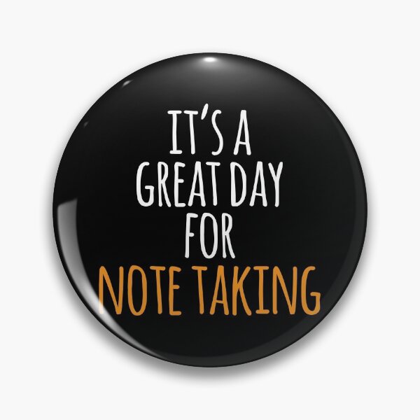 Item preview, It's a Great Day for Note Taking designed and sold by kindxinn.