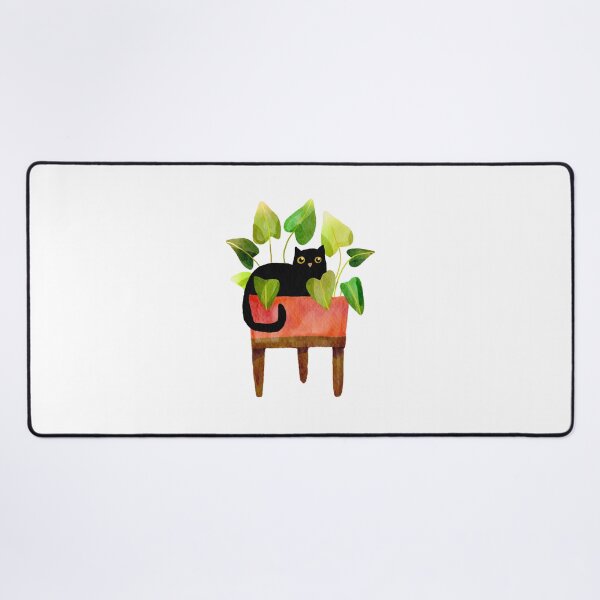 Item preview, Watercolor Cat in Plant designed and sold by Em0523.