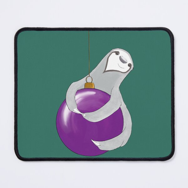 Item preview, Purple Ornament Sloth designed and sold by Casey Wilkinson.
